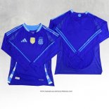 Seconda Maglia Argentina 2024 Manica Lunga