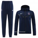 Tuta con Cappuccio Paris Saint-Germain 2022-23 Blu