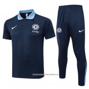 Conjunto Polo Chelsea 2024 Blu -25