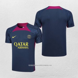 Maglia Allenamento Paris Saint-Germain 23-24 Blu