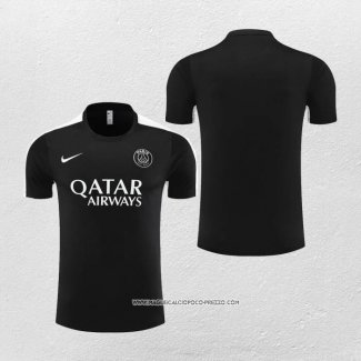 Maglia Allenamento Paris Saint-Germain 23-24 Nero