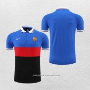 Maglia Polo Barcellona 22-23 Blu Rosso Nero