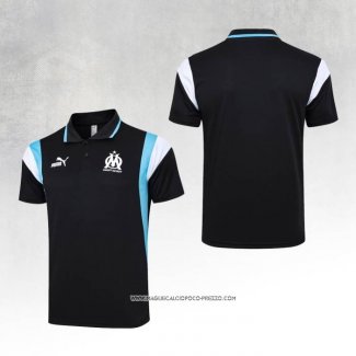 Maglia Polo Olympique Marsiglia 23-24 Nero