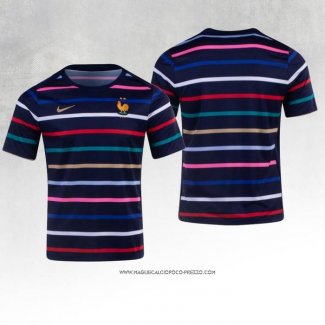 Maglia Prematch Francia 2024 Blu