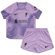 Prima Maglia Liverpool Portiere 22-23 Bambino