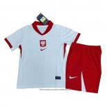 Prima Maglia Polonia 2024 Bambino