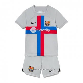 Terza Maglia Barcellona 22-23 Bambino