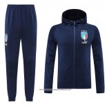 Tuta con Cappuccio Italia 22-23 Blu