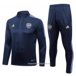 Tuta da Track Felpa Arsenal 23-24 Bambino Blu