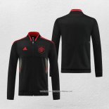 Giacca Manchester United 2022-23 Nero e Rosso