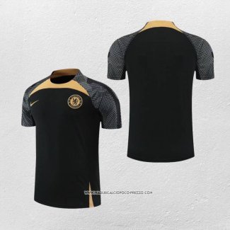 Maglia Allenamento Chelsea 22-23 Nero