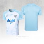 Maglia Allenamento Manchester City Blu 24-25