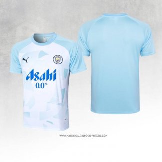 Maglia Allenamento Manchester City Blu 24-25