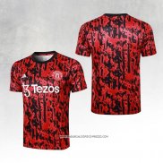 Maglia Allenamento Manchester United 2023-24 Rosso