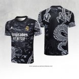 Maglia Allenamento Real Madrid 2024 Nero Dragon -25