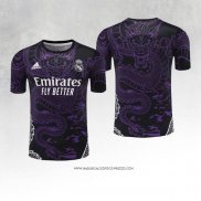 Maglia Allenamento Real Madrid Purpura Dragon 24-25