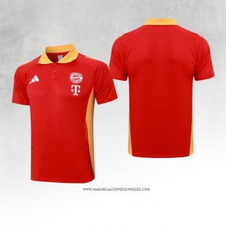 Maglia Polo Bayern Monaco 2024 Rosso -25