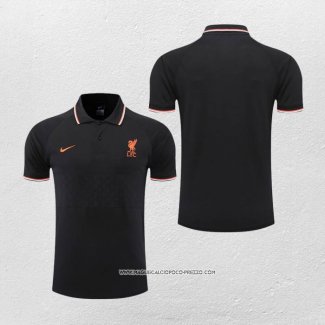 Maglia Polo Liverpool 22-23 Nero