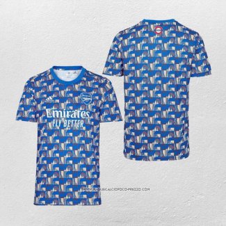 Maglia Prematch Arsenal 21-22 Blu