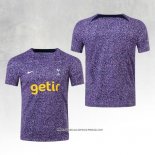 Maglia Prematch Tottenham Hotspur 2023 Purpura