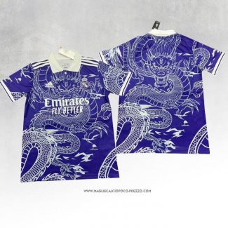 Maglia Real Madrid 2024 Purpura Thailandia Dragon -25