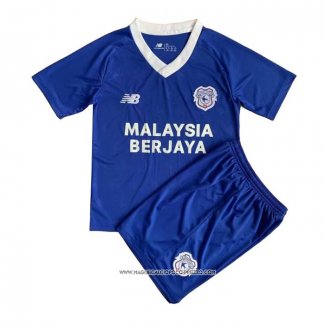 Prima Maglia Cardiff City 22-23 Bambino