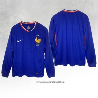 Prima Maglia Francia 2024 Manica Lunga