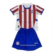 Prima Maglia Paraguay 2024 Bambino