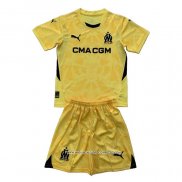 Seconda Maglia Olympique Marsiglia Portiere Bambino 24-25