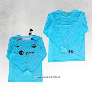 Terza Maglia Barcellona 23-24 Manica Lunga