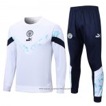 Tuta da Track Felpa Manchester City 2022 Bianco