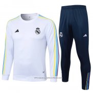 Tuta da Track Felpa Real Madrid 2023 Bianco