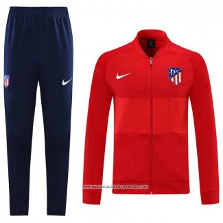 Tuta da Track Giacca Atletico Madrid 22-23 Rosso