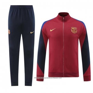 Tuta da Track Giacca Barcellona 2024 Rosso -25