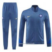 Tuta da Track Giacca Inter 2024 Blu -25