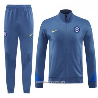 Tuta da Track Giacca Inter 2024 Blu -25