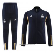 Tuta da Track Giacca Real Madrid 2023-2024 Blu