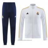 Tuta da Track Giacca Real Madrid 23-24 Bianco