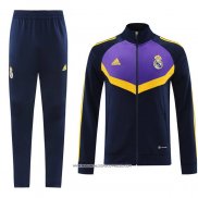 Tuta da Track Giacca Real Madrid Blu 24-25