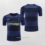 Maglia Allenamento Chelsea 22-23 Blu Scuro