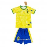 Maglia Brasile Bambino Giallo Jesus 24-25