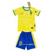 Maglia Brasile Bambino Giallo Jesus 24-25