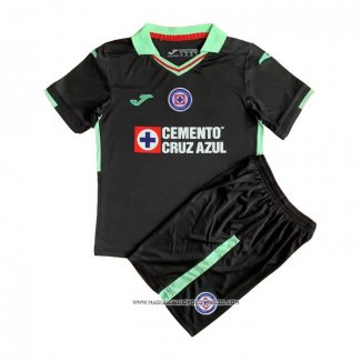 Maglia Cruz Azul Portiere 22-23 Bambino Nero