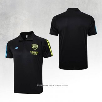 Maglia Polo Arsenal 23-24 Nero