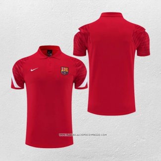 Maglia Polo Barcellona 22-23 Rosso