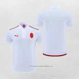 Maglia Polo Milan 22-23 Bianco