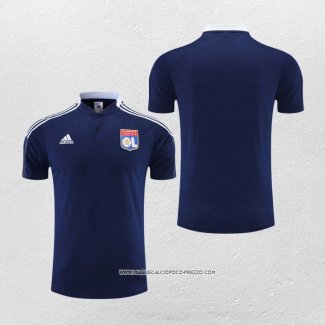 Maglia Polo Olympique Lione 22-23 Blu