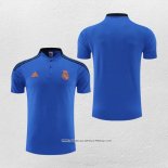 Maglia Polo Real Madrid 2022-23 Blu