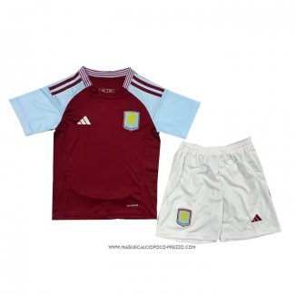 Prima Maglia Aston Villa Bambino 24-25