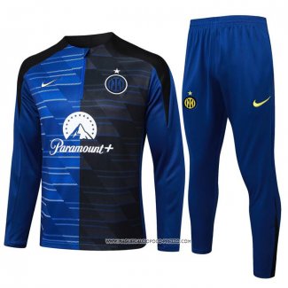 Tuta da Track Felpa Inter 2024 Blu -25